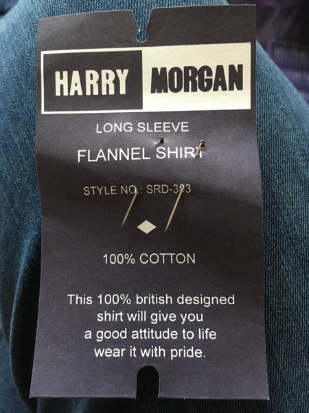 Does anyone want a challenge? Hunt for a Harry Morgan flannel shirt!