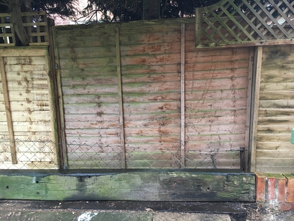 Cheap fix needed: Tidy up and level out ugly side return