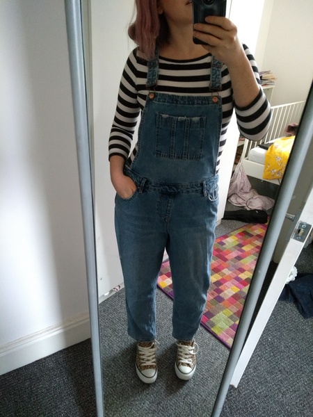 Dungarees....