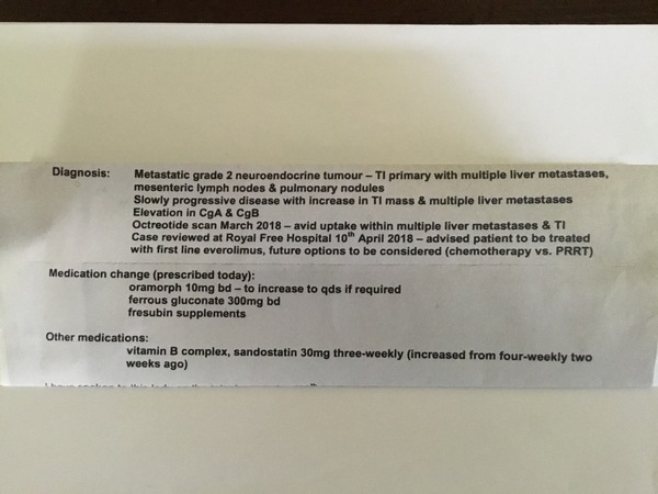 MIL and Neuroendocrine tumour - is this cancer?
