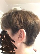 Haircut disaster. Gutted