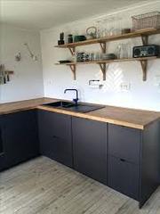 Matt-black & wood kitchen - anyone have one / planning one?