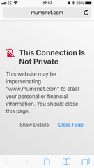 Mumsnet doesn’t work on TransPennine Express WiFi