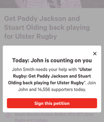 Ulster Rugby trial -continued