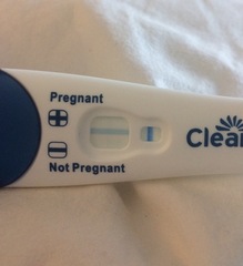 Faint lines at 14dpo?