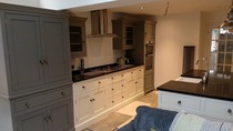 To ask what color your kitchen is?