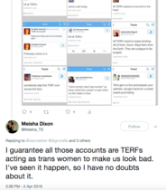 to say not in my name