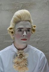 To not understand the heavy makeup trend