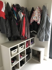 Help me lay out this boot-room / laundry....