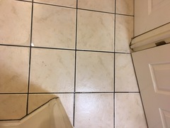 Flat - downstairs saying we are causing wet carpet and something is leaking..?!?