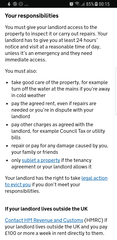 Can LL enter flat without permission?