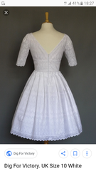 Where to get non-wedding dress white lace dress?