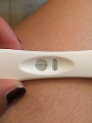 Faint lines at 14dpo?