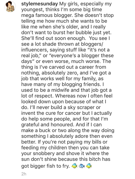 Influencer ethics on Instagram 2