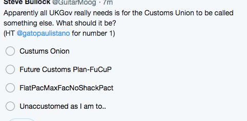 Westministenders: Stalling for Time