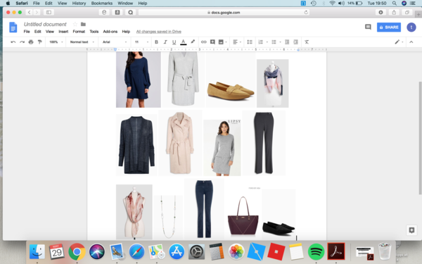 Help with wardrobe