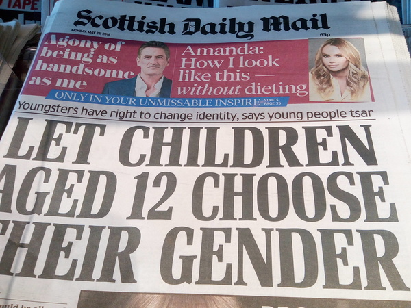 Scots Daily Mail / organ donation