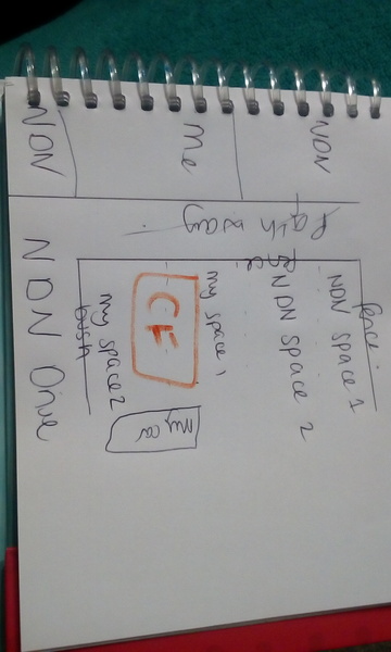 Parking one - a CF in BOTH our spaces