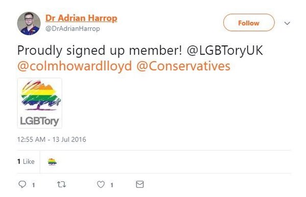 Dr Adrian Harrop - Dr Misogyny is pursuing another woman.