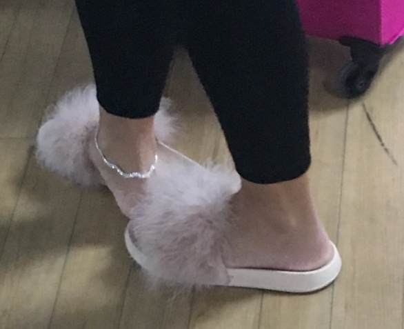 Anyone wearing sliders?