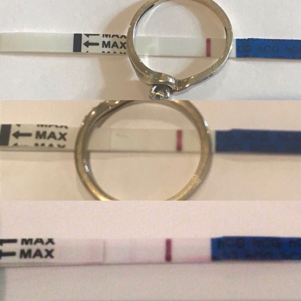 Do you have pictures of your positive pregnancy tests?