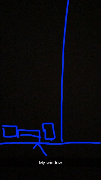 To think my neighbours are either creepy or have no sense of personal space?
