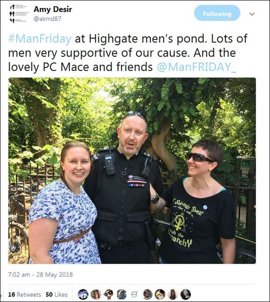 Turns out Hampstead swimming ponds are single SEX after all ...