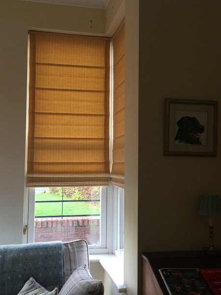 What window coverings for impossible bay?