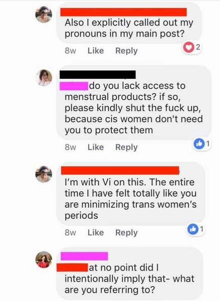Hi Mumsnet, if you are asking feminist women to consider whether Mumsnet is for them, please be clear that the space *we* made here is for *all* of us.