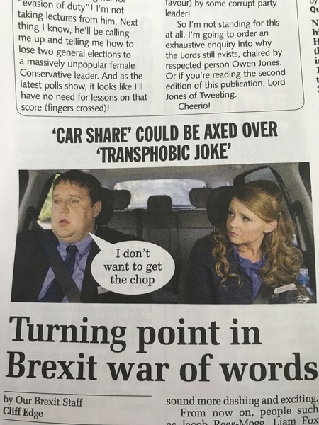 Guess how I got suspended from the Labour Party?