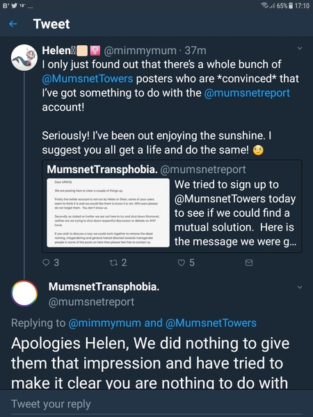 Mumsnet Grass Account