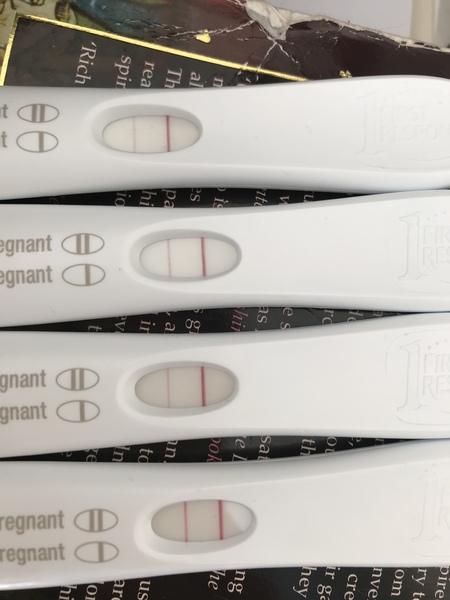 Bfp at 11dpo big lighter at 13dpo. So scared.