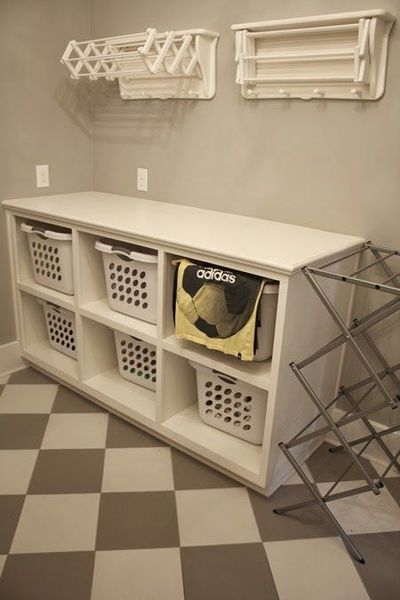 How do you organise your dirty / clean laundry?