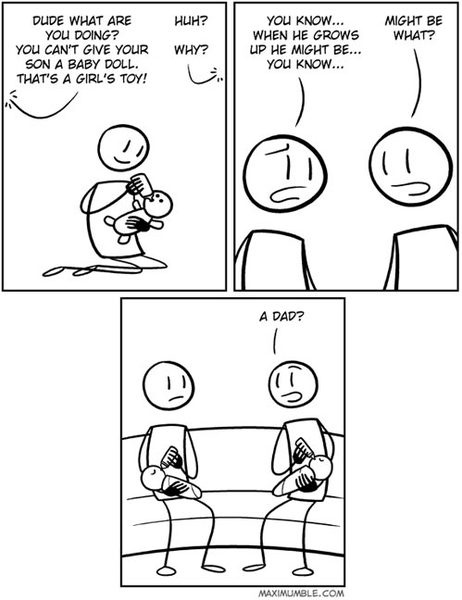 should my son play with dolls?