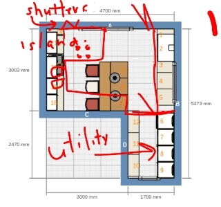 Help me decide: open-plan or seperate kitchen (with floor plan and layout pics)