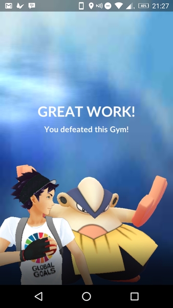 Pokemon Go #16. Cast adrift on memory Blissey of you.