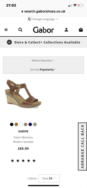 M & S- 20% off