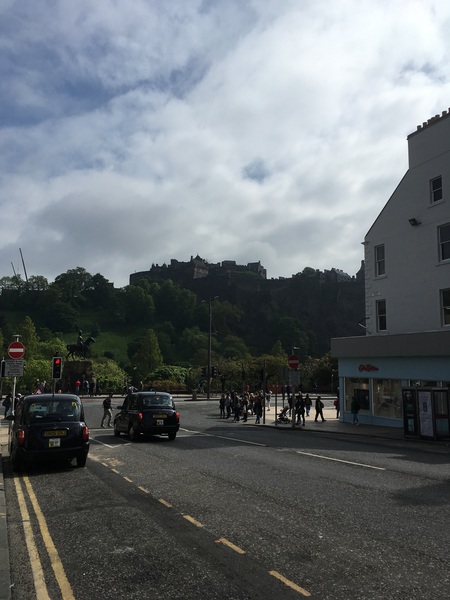 To think the weather in Edinburgh is beyond a joke!