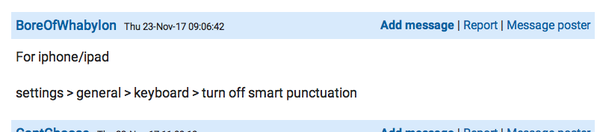 What's going on with strikethroughs?