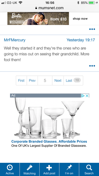 To meet up with MIL to discuss broken wine glass!