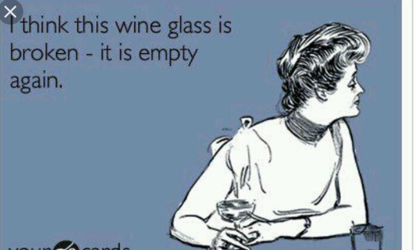 PIL has sent be a bill for a broken wine glass
