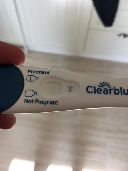 Did anyone else’s positive start off like this (on a Clear Blue test...)