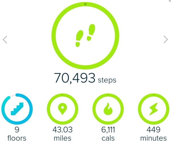 To ask you to show off your best Fitbit day!