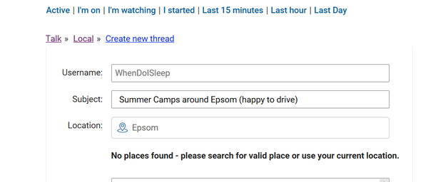 Can't start a new thread in Local