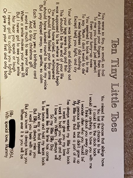 Devastating realisation (warning: retained organs)