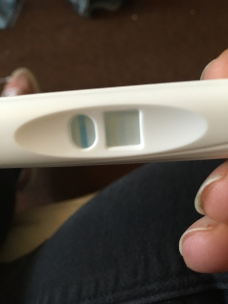 Tesco test faint line. Am I pregnant??
