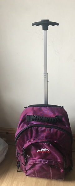 To think the strain on students backs from book bags has a lot to answer for?
