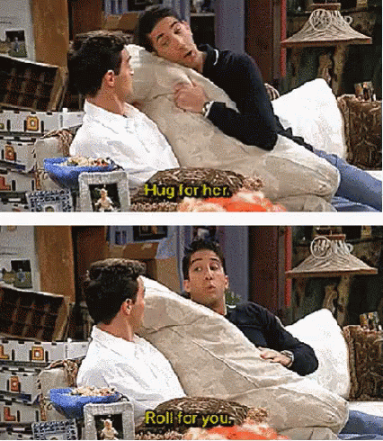 Sick of my colleagues quoting Friends?