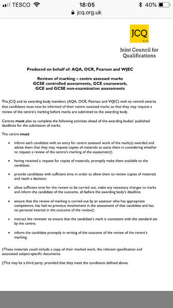 Low A level assessed grade from teacher who doesn't like DS - WWYD?
