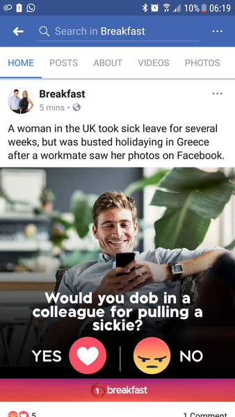 To think she’s faking?